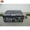Professional PVC Printed Leather Makeup Trolley Luggage Case with Lights and Clasp Key Lock,Measures 580*450*220mm