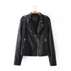 lovely jacket ,2014 china new design pu leather jacket for women