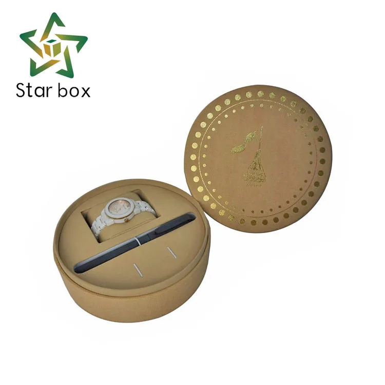 special design round cardboard watches box, pen box, watch box