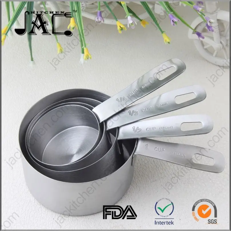 Kitchen Accessories Stainless Steel Plastic Measuring Cup