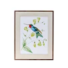 PS material 8*10 picture frame Wholesale Cheap Custom Size Photo Art Blank Canvas Wooden Frame