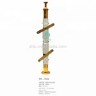 Exquisite Decorate round Crystal Stair Railing Pillars and Columns for wedding decorations