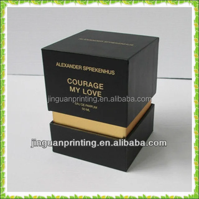 department store perfume box packaging/paper cardboard perfume