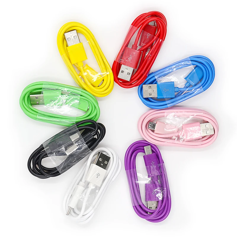 Colorful Universal 1m Candy Micro USB Cable Android Data Charging Cable, Blue,red,yellow,white,purple,black
Colorful Universal 1m Candy Micro USB Cable Android Data Charging Cable, Blue,red,yellow,white,purple,black