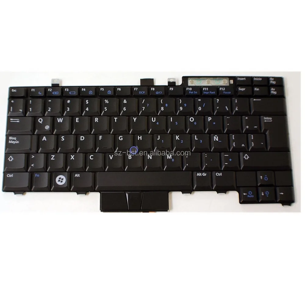 Laptop keyboard for dell m2400 m4400 e6400 e6410 الإسبانية اللاتينية WP247