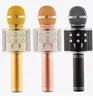 Q5 WS-858 WS-1816 H8 Mini Multi-function USB Charger Portable Bluetooth Wireless Microphone for Karaoke