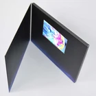 4.3 Inch high quality custom business video greeting cards with lcd for invitation