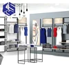 Hot sale retail clothing store display rack furniture design metal retail shop clothes rack for wholesale