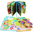 Easy to Read EVA Foam Book for Kids Baby Bear and Little Girl Cartoon Story Book Combing with Professional OEM Printing in Bulk