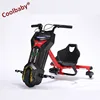 Coolbaby Kids fitness equipment 3 Wheel Drift Trike Electric Scooter