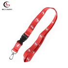 Small quantity promotional items polyester custom lanyard