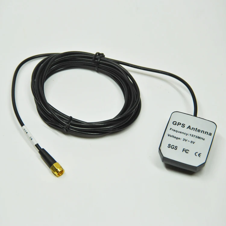 Gps Active Antenna Aerial Connector Cable Sma Male Plug Buy Marine