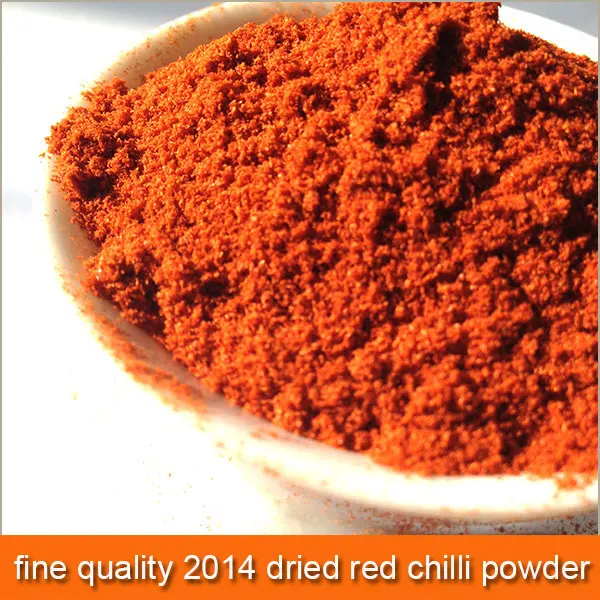 fine quality dried red chilli powder