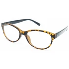 2018 New Plastic Optical Frames Italy Design Stylish Women Plastic PC Frame Shiny Readers Eyeglasses Reading Glasses