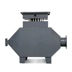 Industrial electric gas hot air duct heater