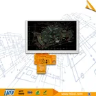 Super Bright 5.0 Inch TFT LCD Module 800x480 Resistive/Capacitive Touch Panel TST050WVHI-13