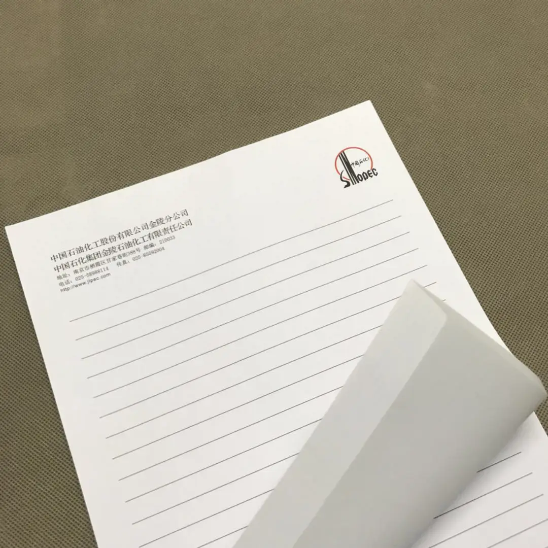 a4 size paper printed letterhead/writing paper