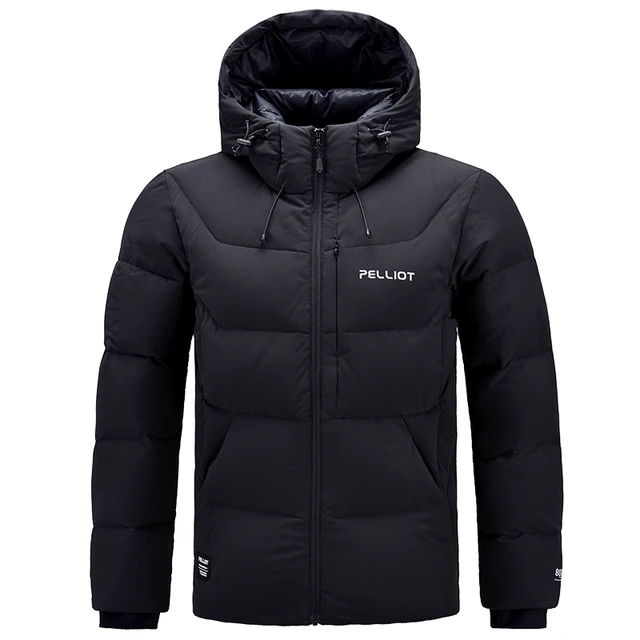 Custom Brand Men Winter Outdoor Sport Coat Snow Parka Down Feather Jacket