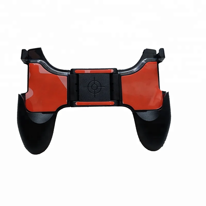 For pubg mobile gamepad trigger for touch screen smartphone l1 r1 metal botones android, Black&red
For pubg mobile gamepad trigger for touch screen smartphone l1 r1 metal botones android, Black&red