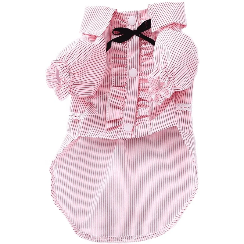 Spring and summer thin pet clothing small dog shirt 
Spring and summer thin pet clothing small dog shirt