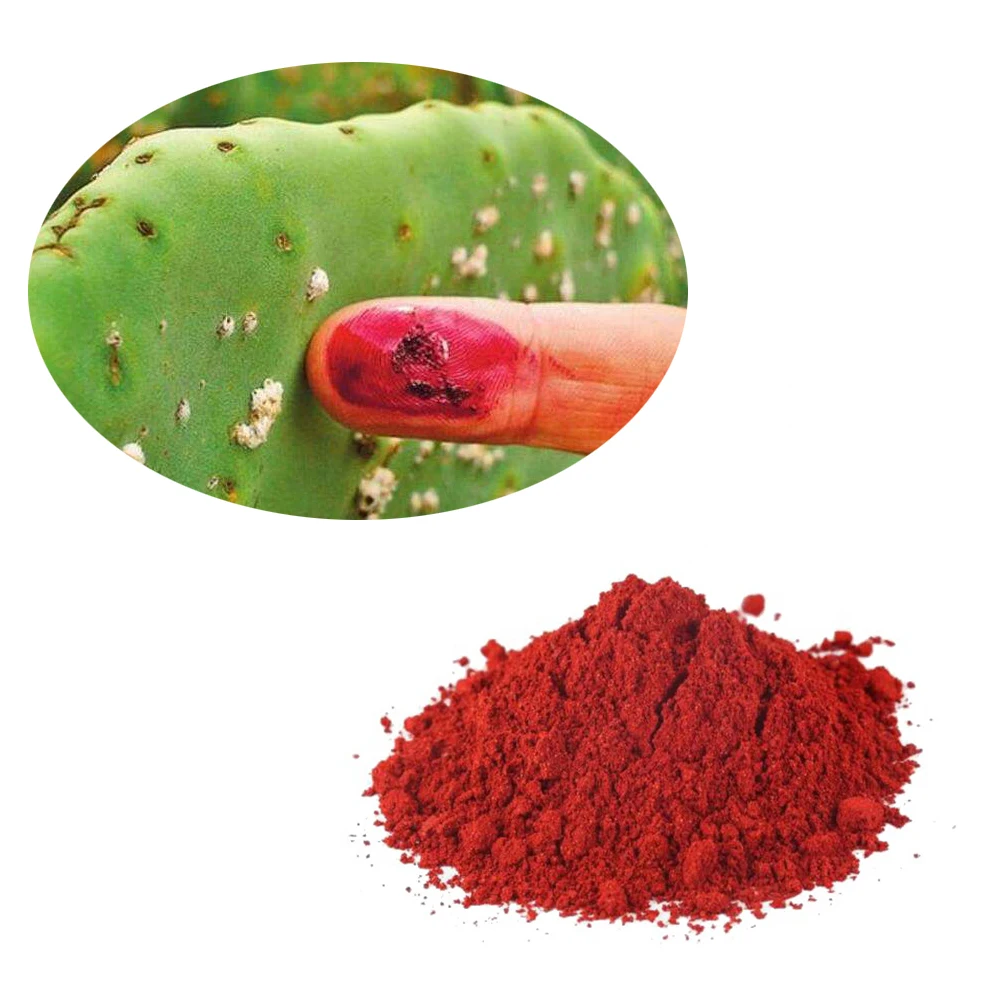 cosmetic material 50% natural dry cochineal carmine extract