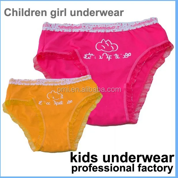Children shorts printed cotton spandex Kids Girl underwear