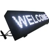 White advertising outdoor digital led sign HD programmable display visions led signs IP65