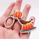 Custom Mini Pvc Soft Rubber Led Light Flashlight Keychain