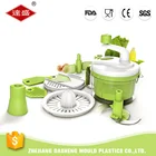 Multi function food processor vegetable salad chopper spinner kitchen accessory