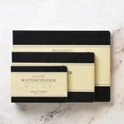 Cotton Paper Notebook Supplier Custom 100% Cotton Watercolor 300g Paper Drawing Watercolor Notebook