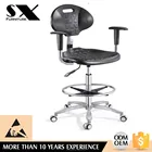 Hot sale Student lab chair/Science lab furniture cleanroom stool with armrest and footrest YZ007-1