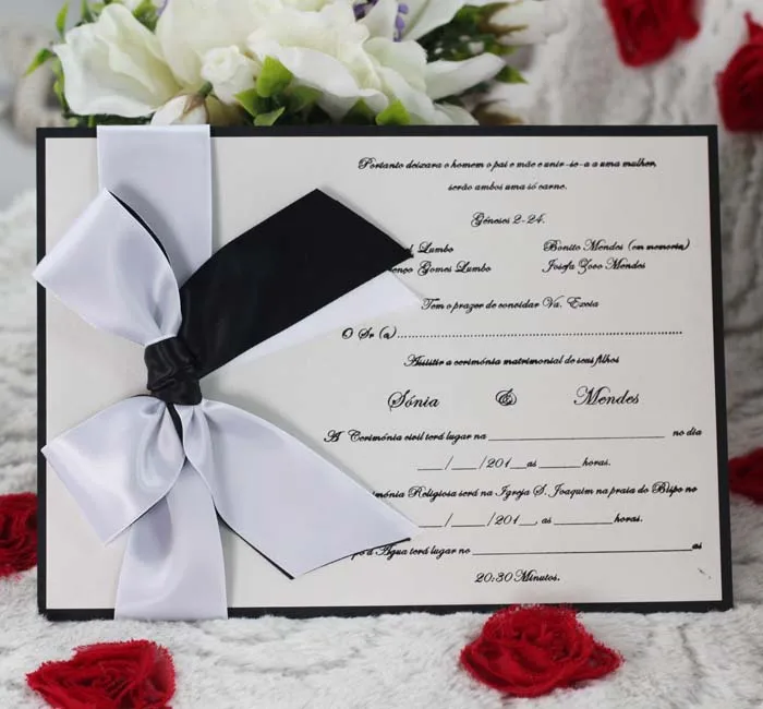 2017 new high quality customized design wedding invitation cards