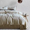 100% pure linen bed sheet sets, high quality pure linen luxury bedding sets