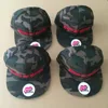 Camouflage snapback hat with 3d embroidery logo custom