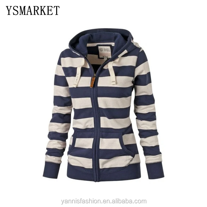 Casual Autumn Hoodies Women Sweatshirts Striped Pattern Long Sleeve Hoodie S-4XL E1311
Casual Autumn Hoodies Women Sweatshirts Striped Pattern Long Sleeve Hoodie S-4XL E1311