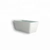 Australia sanitary ware portable rectangular free standing pedicure bathtub solid surface acrylic standalone marble stone tub