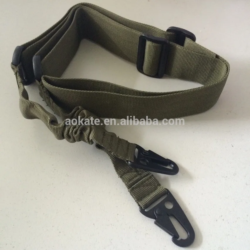 army green rifle gun belt carrying shoulder straps
