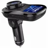 Car Kit MP3 Player FM Transmitter with USB Charger and Remote Control Hands-Free Call