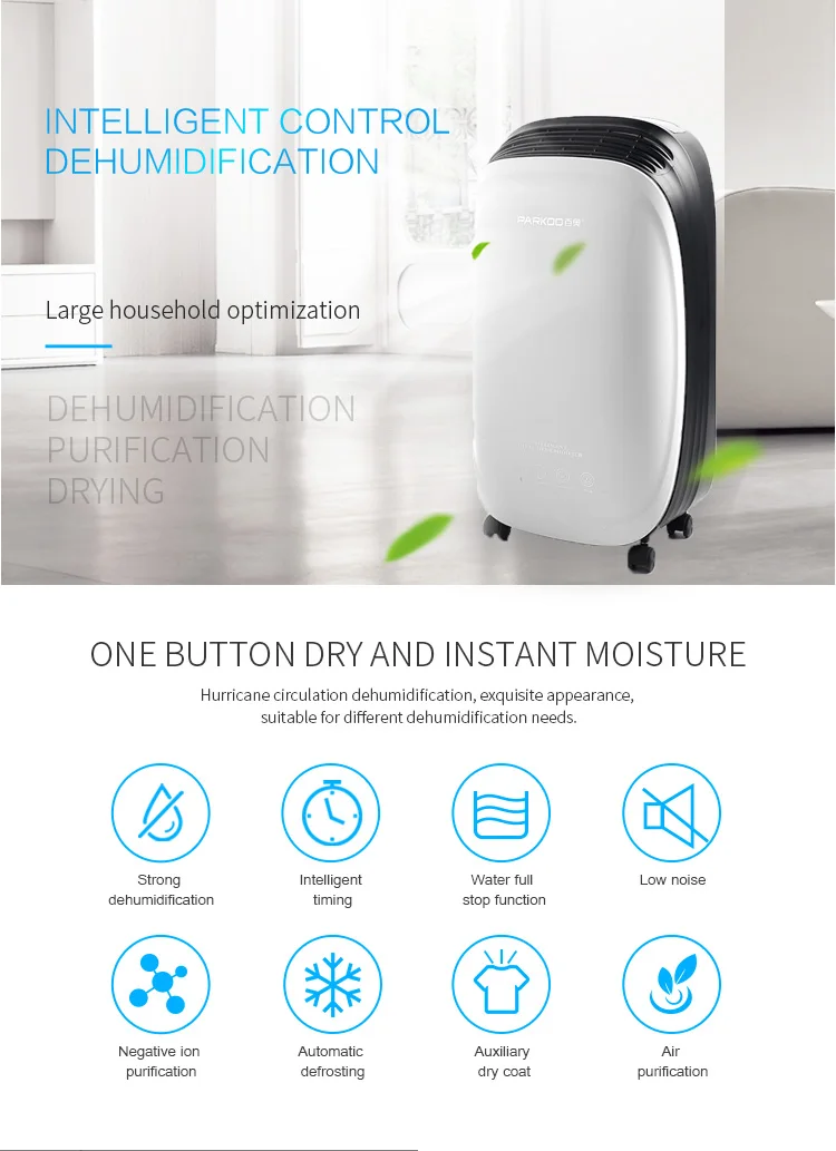 Hot Sale China Dehumidifier Portable Low Noise For Bedroom Home Dehumidifier 0