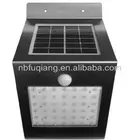 FQ-526-4 new developed stainless steel big power solar sensor light with 42pcs super bright LED