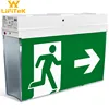 SAA CE RoHS 3w self-test ceiling wall mounted led lamp emergency exit sign with LiFePO4 battery duration 3 hours