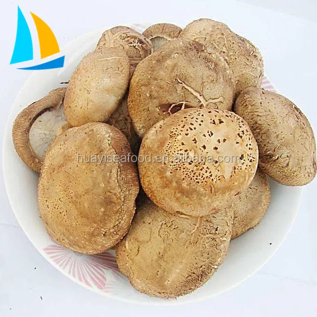 Healthy and organic sliced frozen shiitake mushrooms 1kg