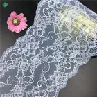 Eco-Friendly Lace Trim Spandex New Style Fashion Custom Eco-Friendly Elegant Elastic Spandex Bridal Lace Trim