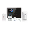 Intelligent auto wireless security alarm system WIFI+GSM+GPRS support APP control for home and personal