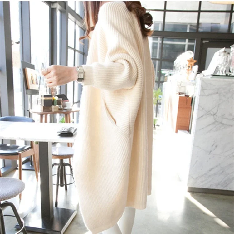 Factory Outlet 2019 New Arrivals Fashion High-quality Spring Batwing Sleeve Women Knitted Sweaters Long Cardigan De Mujer
Factory Outlet 2019 New Arrivals Fashion High-quality Spring Batwing Sleeve Women Knitted Sweaters Long Cardigan De Mujer