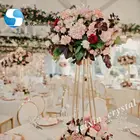 New taper circular flower stand centerpiece wedding table stands for events