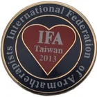 photo etched enamel lapel pin with epoxy