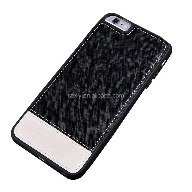 Ultra Thin Genuine Leather Case Cell Phone Cover Leather Back Cover for iphone 6 5.5"
