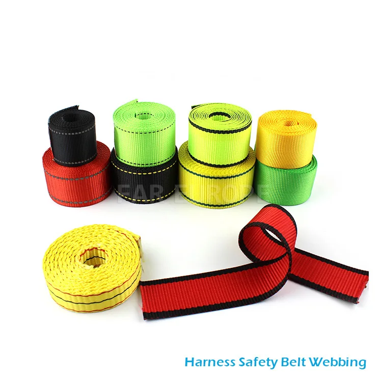 Professional Polyester Webbing for Harness Safety Belt