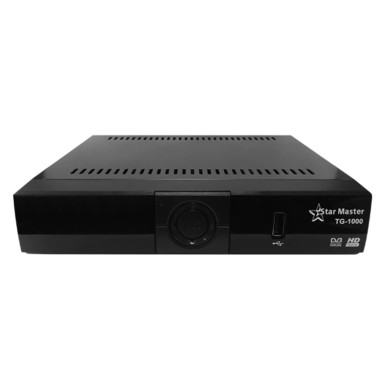 STAR MASTER TG 1000 Hot Selling S2X 4K set top box digital satellite TV receiver with CCCAM server
STAR MASTER TG 1000 Hot Selling S2X 4K set top box digital satellite TV receiver with CCCAM server
